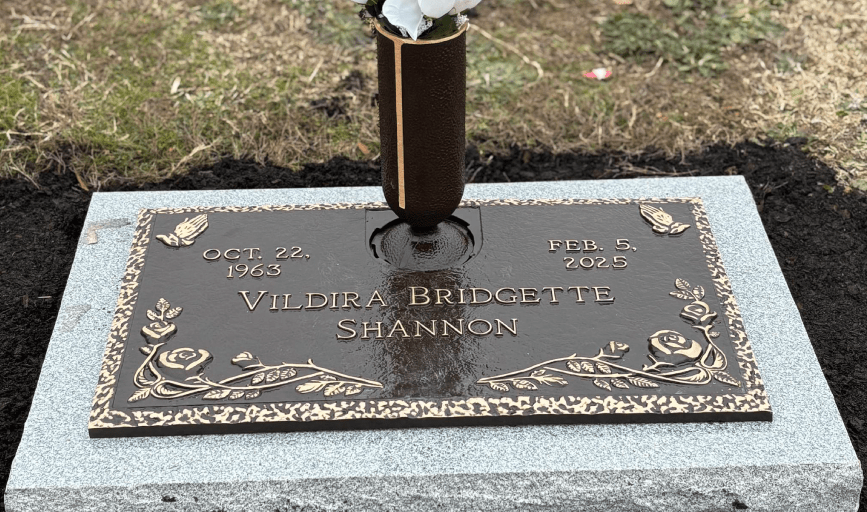 Gravestone Installation